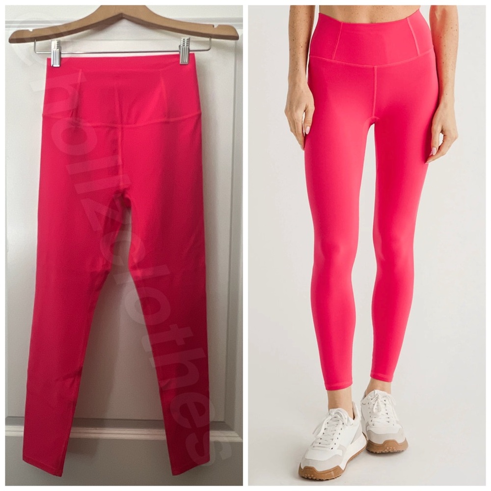 NWOT Free People Never Better 7/8 Length Leggings Electric Sunset S - Picture 5 of 10